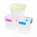 Wholesale Square Big Capacity Food Storage Container 1