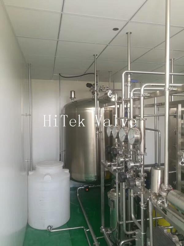 HT07 Stainless Steel Horizontal Vertical Tank For Food Chemical Beverage Water 2