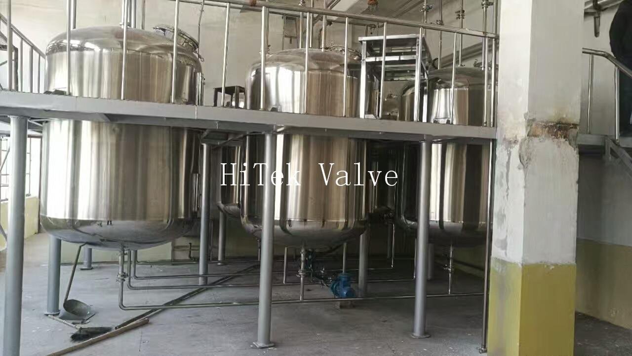 HT07 Stainless Steel Horizontal Vertical Tank For Food Chemical Beverage Water 3
