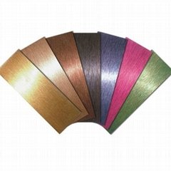 ASTM 201 304 316 321 430 color coated hairline stainless steel plate 