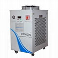 cw6000 water chiller for 500w fiber laser machine 