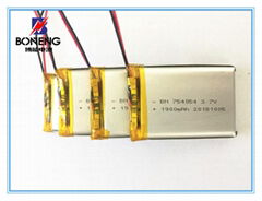 商用醫療設備純三元材料聚合物鋰電池754055-1900