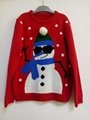 China hot selling Boy's crew neck  long sleeve pullover with snowman patter