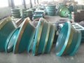 Metso cone crusher spare wear parts metso HP HP300 HP400 mantle and bowl liner 5