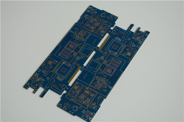 Controlled Impedance 6L 1.6mm HDI PCB in Mobile with blind and buried holes