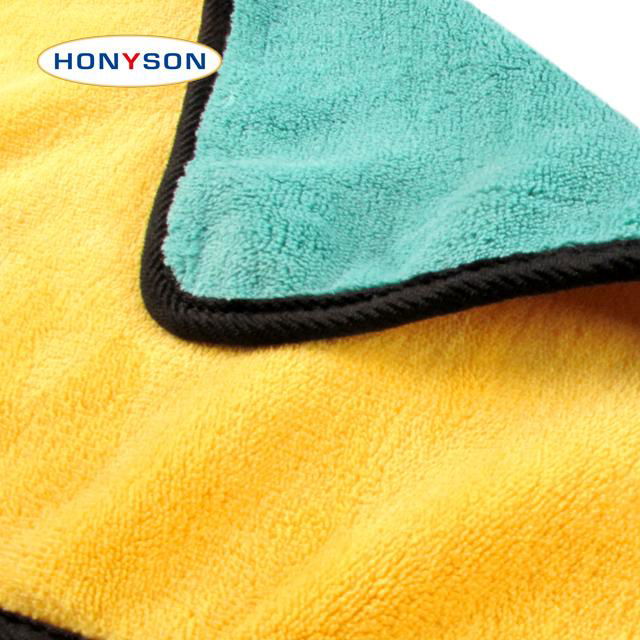 800gsm Double-side Coral Fleece Towel 2