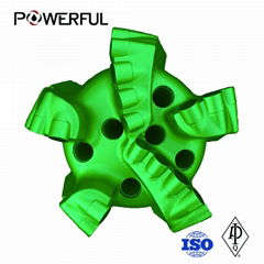 7 1/2 inch 5 blade Steel Body PDC Bit