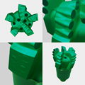 7 1/2 inch 5 blade Steel Body PDC Bit 3