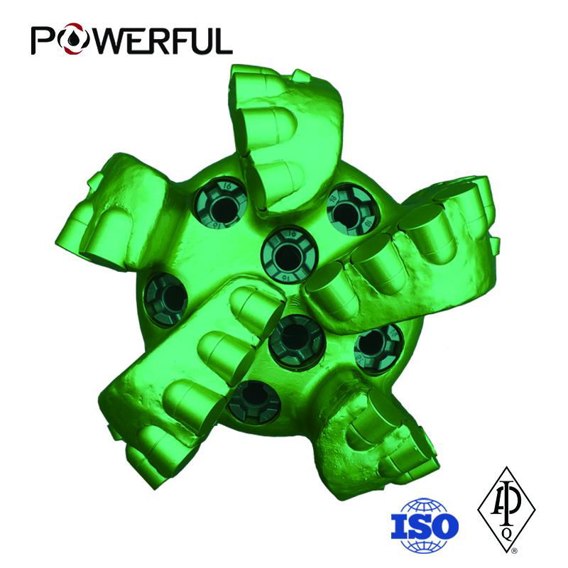 8 1/2 inch 5 blade Steel Body PDC Bit GS1605M GREAT (China Trading