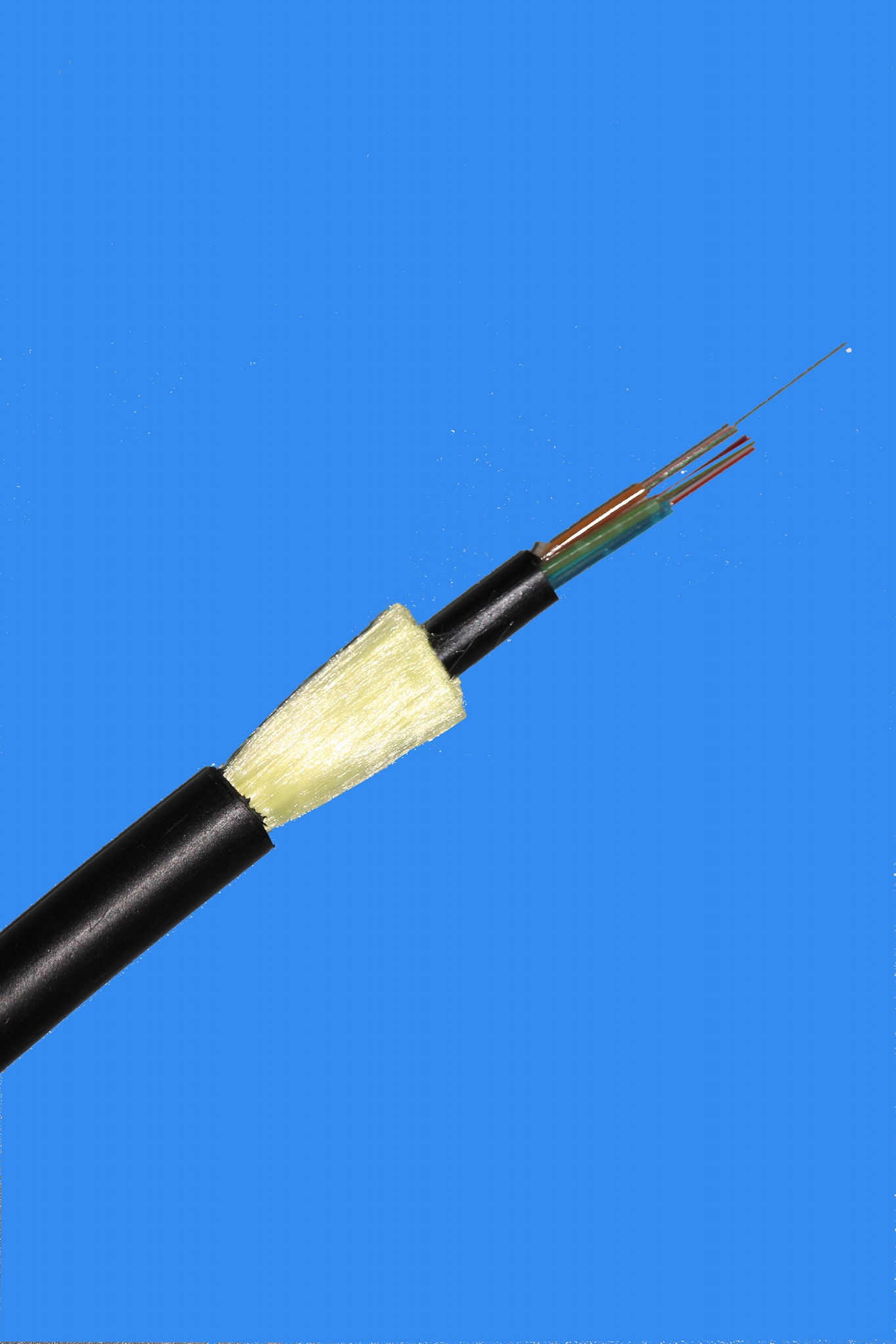 adss12芯单模200米跨距自承式防雷电光缆 1