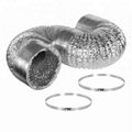 HVAC System Dryer Vent Hose Aluminum Flexible Duct 4 inch Venting Kit