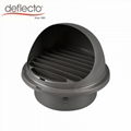 Wall Air Vent Wind Proof Stainless Steel Vent Cap HVAC Vent Cover 1