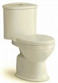 Round two Piece Toilet Hot selling