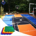 Badminton basketball court interlocking sport flooring mat 1