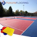 outdoor sports tiles futsal court size artificial flooring