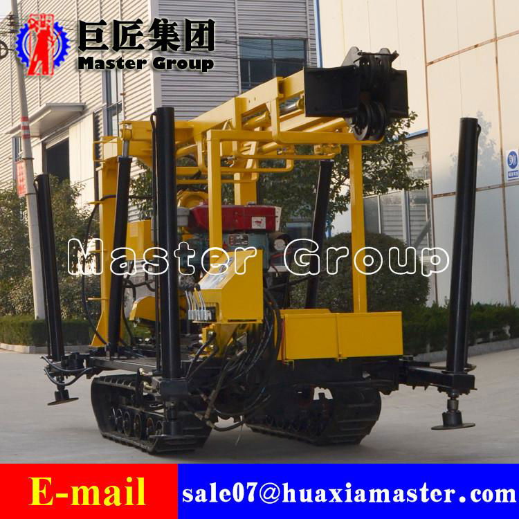 Protect the surface of road XYD-130 Crawler Well Drilling Rig for water well  2