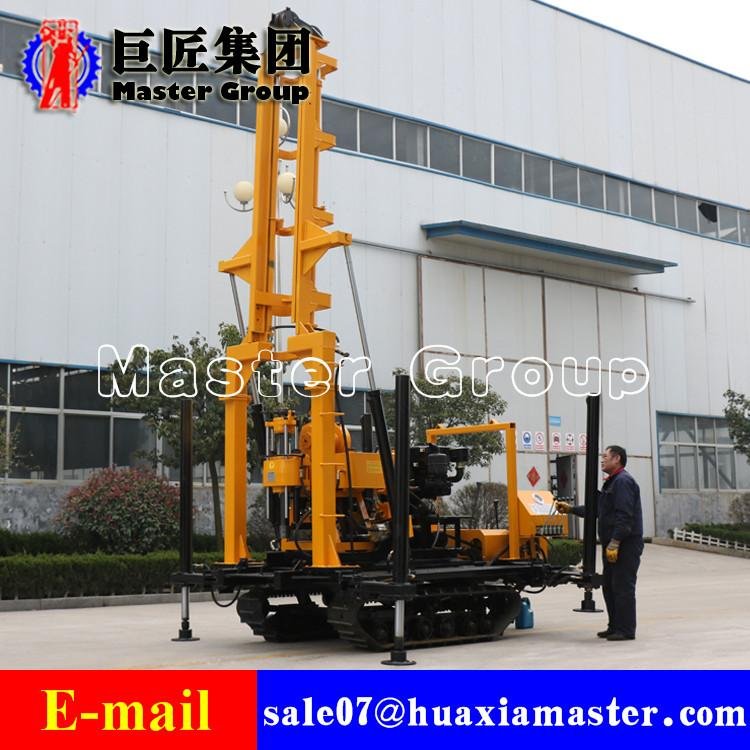 XYD-200 Crawler Water Well Drilling Rig depth of 200m 3
