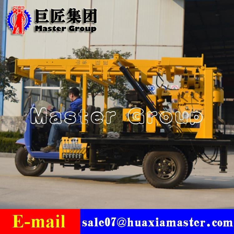 Geological investigation YC-200A Tricycle Water Well Drilling Rig 1