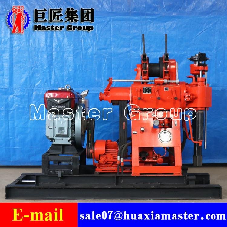 XY-180 Hydraulic Core Drilling Rig core drilling rig for hard rock 5