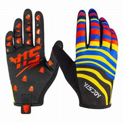 YISJOY custom MTB gloves cycling dirt