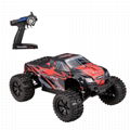 ZD Racing 10427 - S 1:10 Big Foot RC Truck - RTR - BLACK AND RED BRUSHLESS VERSI