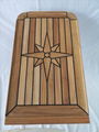 Marine Boat RV Motorhome Teak Decking Table Nautic Star Balcony 2 Sizes 1