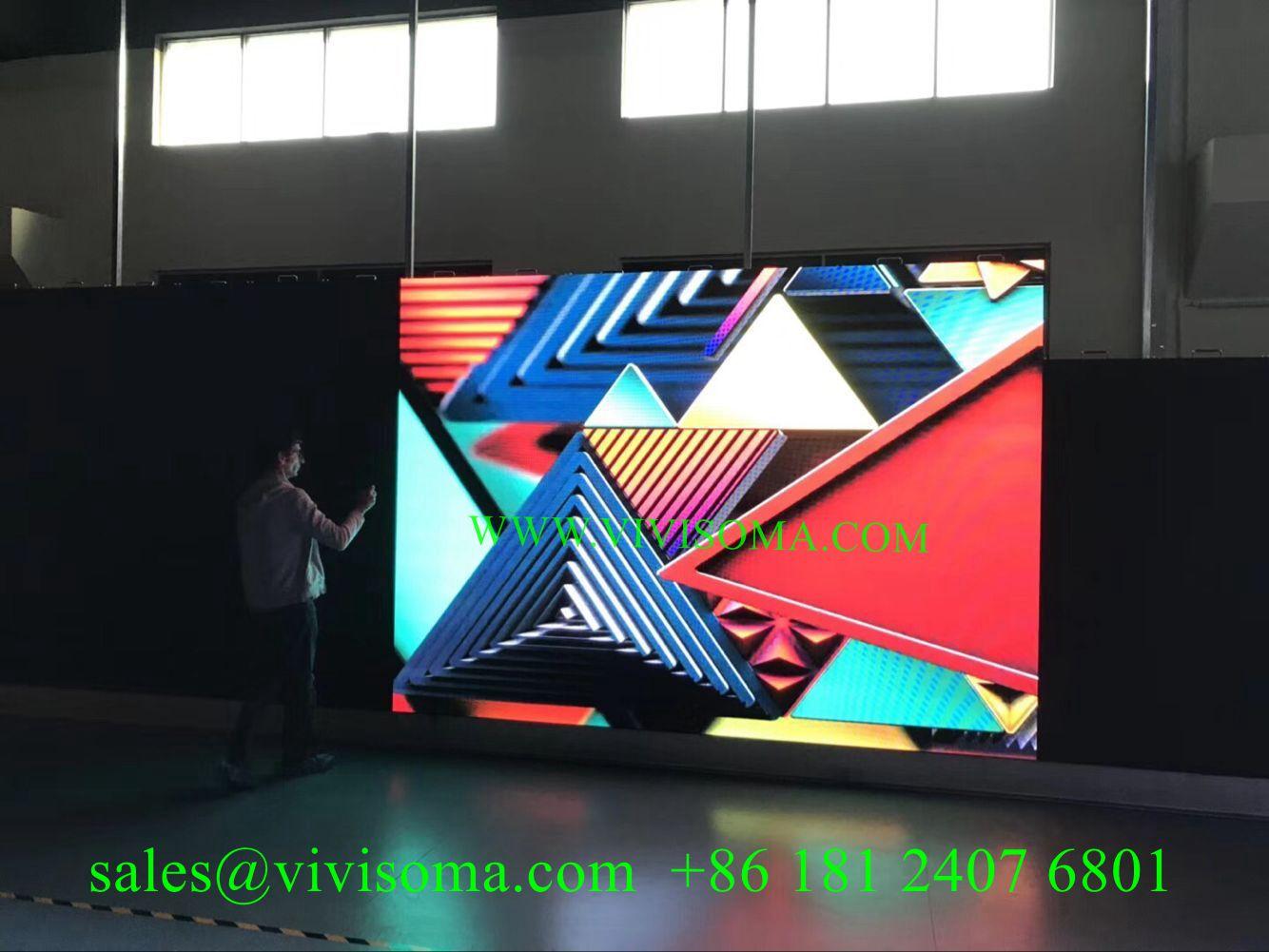 Vivisoma indoor P2.97 easy installation rental led display 