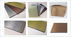 3mm 0.15 Purple Bronze Brushed ACP Price List for Sign and Display Board Use