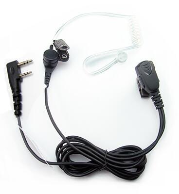 walkie talkie Clear tube earpiece for Baofeng Kenwood walkie talkie