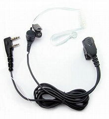 walkie talkie Clear tube earpiece for Baofeng Kenwood walkie talkie