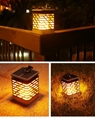 solar courtyard flame lamp