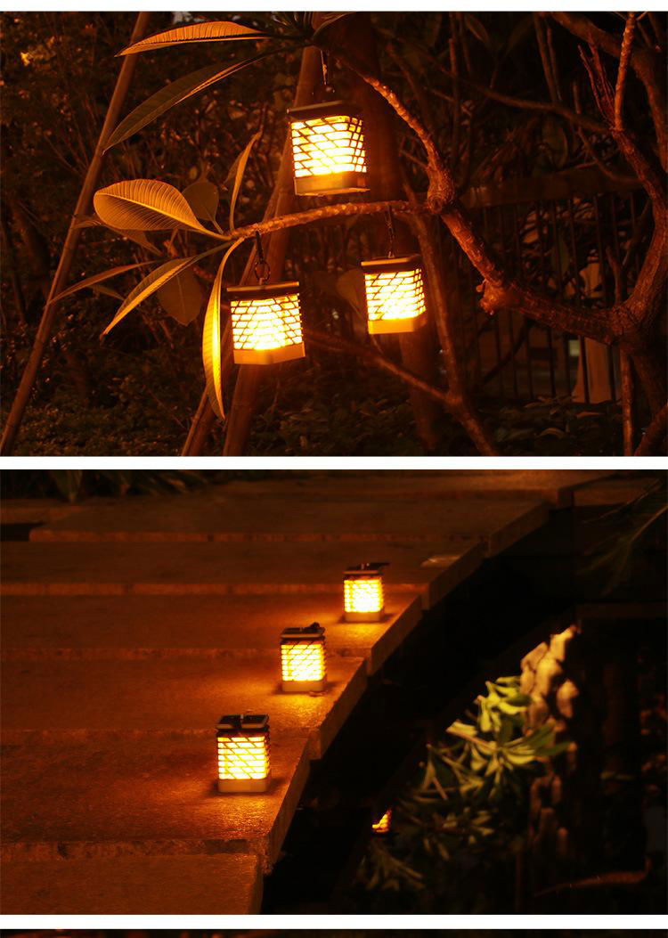 solar courtyard flame lamp 5