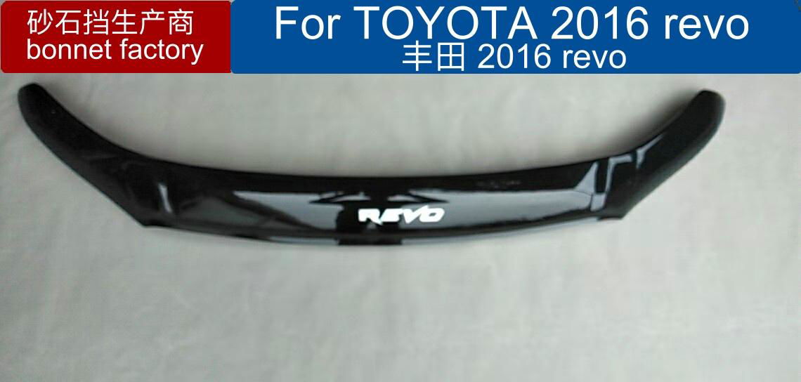 toyota revo isuzu d-max bonnet guard bug deflector 3