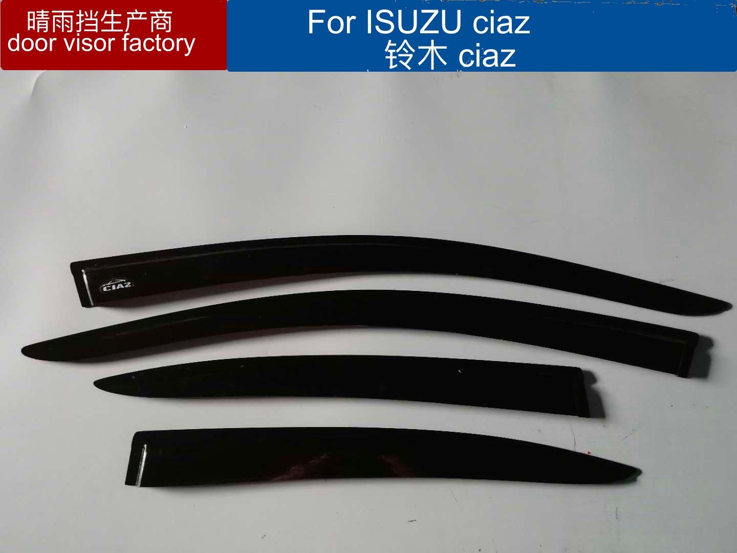 kia nissan hyundai toyota window visor black color 2