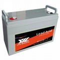 Free Maintenance rechargeable AGM sealed Lead Acid 12V100ah backup battery 1