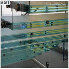 Low Iron Ultra Clear Toughened Balustrade Glass