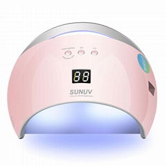 China factory led nail uv lamp gel curing machine SE-SUN6