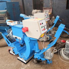 Road surface shot blasting machine 