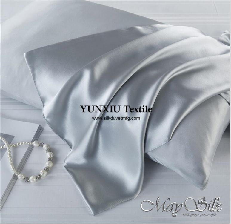 25mm mulberry Silk Pillowcase with high quality No MOQ