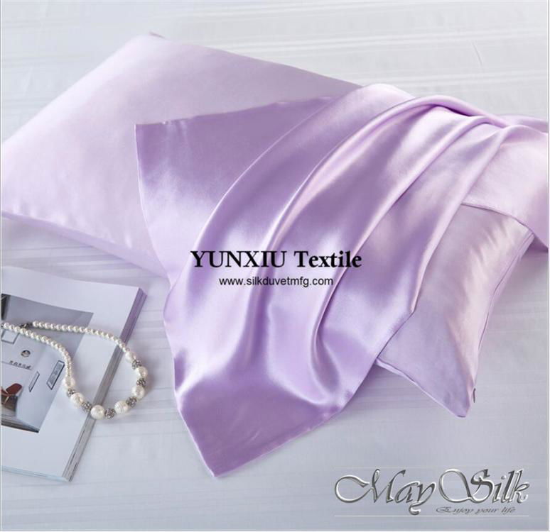 25mm mulberry Silk Pillowcase with high quality No MOQ 4