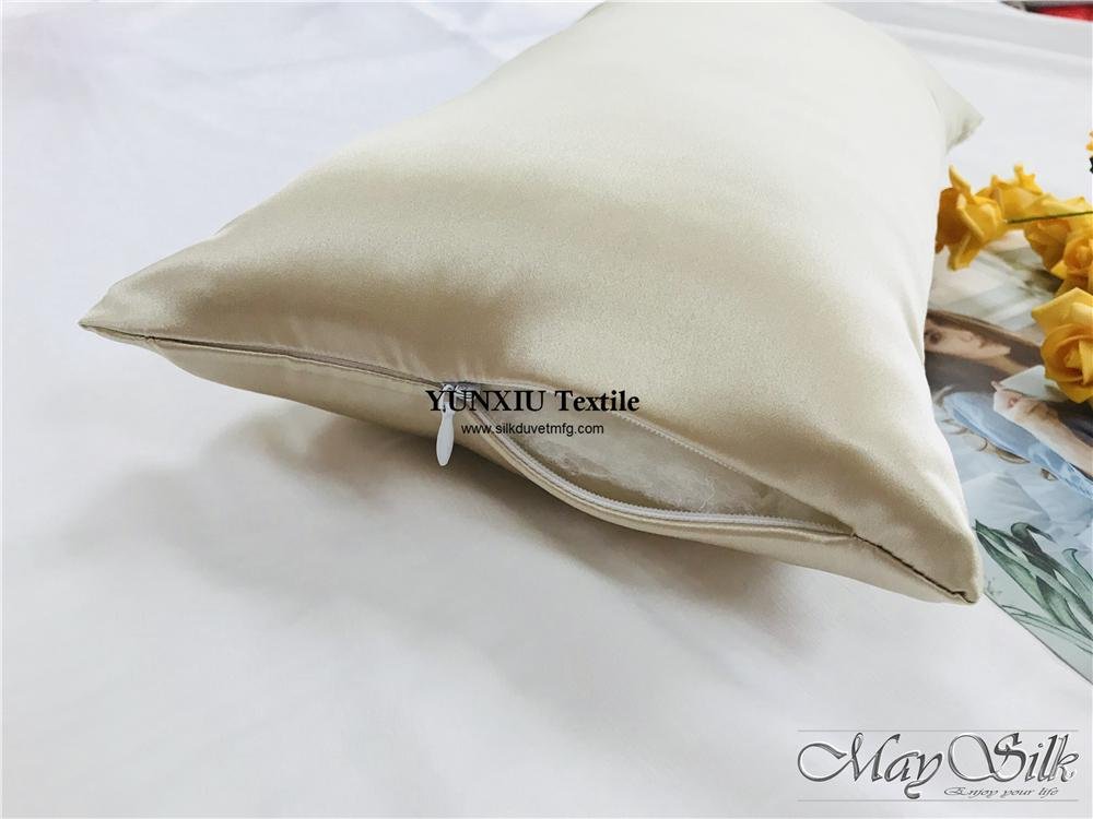 16mm mulberry Silk Pillowcase with high quality No MOQ good for hair and skin 2