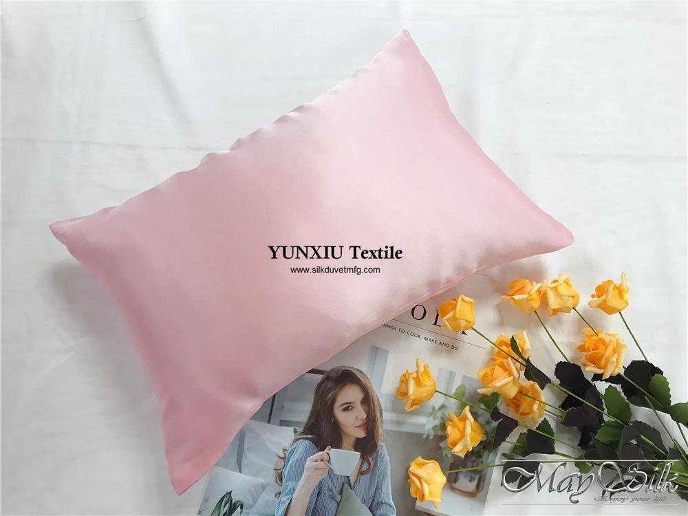 16mm mulberry Silk Pillowcase with high quality No MOQ good for hair and skin 3