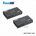 FOXUN 1080P 120M HDMI exender over IP with 4XRJ45 port 4