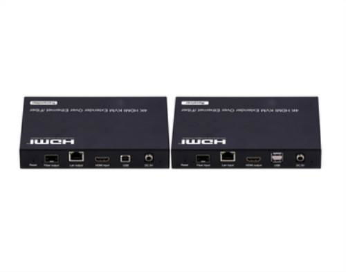 4K Low Latency KVM HDMI Extender Over IP And Fiber 