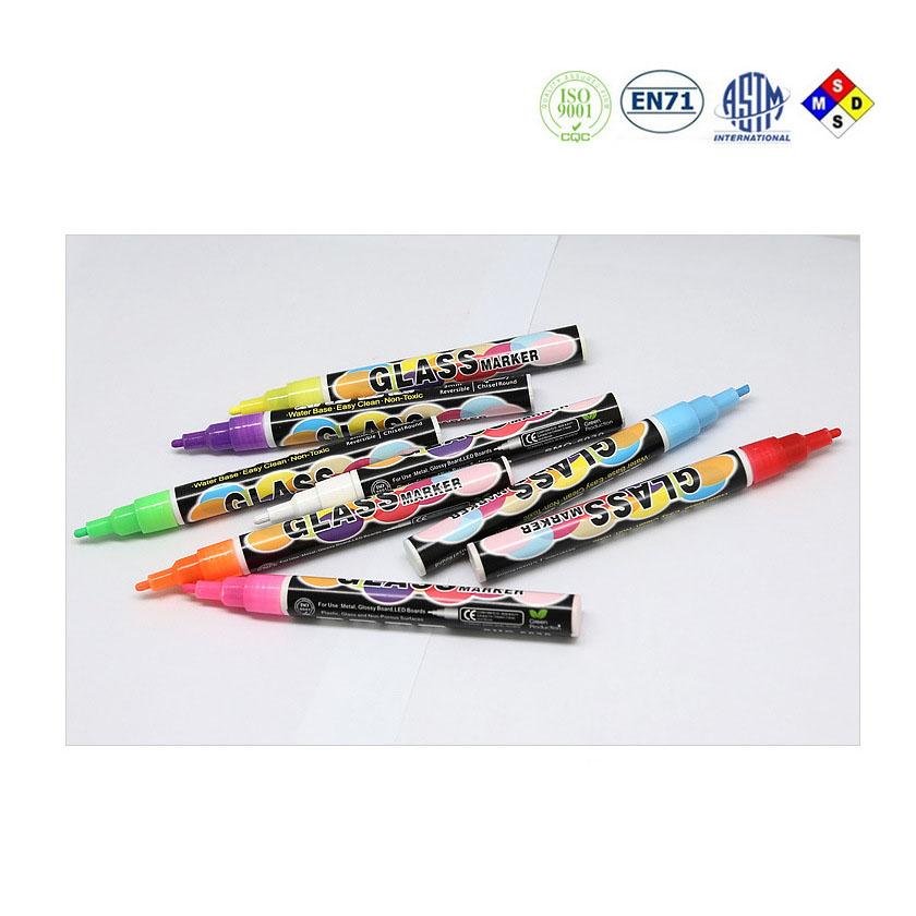 White Chalkboard Marker 10mm Liquid Blackboard Chalk Markers Pens 5