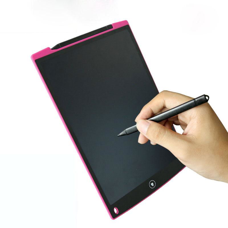 LCD writing tablet 12 inch children lcd electronic writing pad drawing board mag