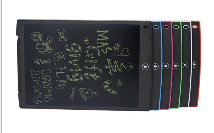LCD writing tablet 12 inch children lcd electronic writing pad drawing board mag 3