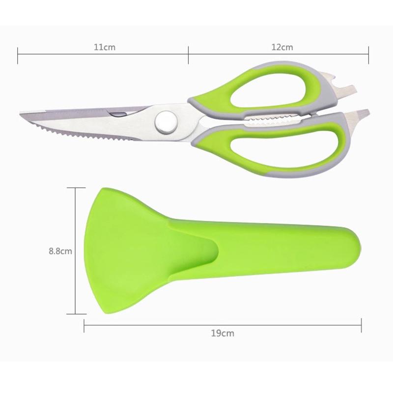 best kitchen shears heavy duty meat cutting multi-function poultry scissors amaz