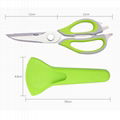 best kitchen shears heavy duty meat cutting multi-function poultry scissors amaz 1