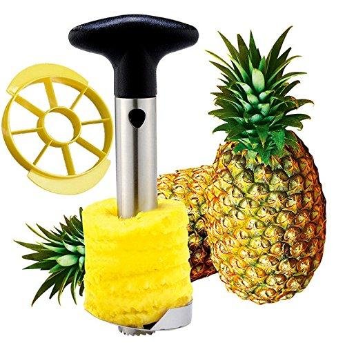 pineapple corer and slicer amazon best Stainless Steel pineapple peeler cutter E 3